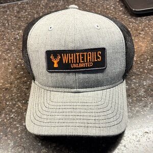 Gray and Black Mesh Cap
